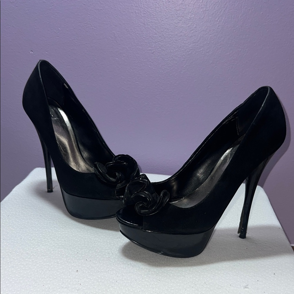 Elegant Black High Heels